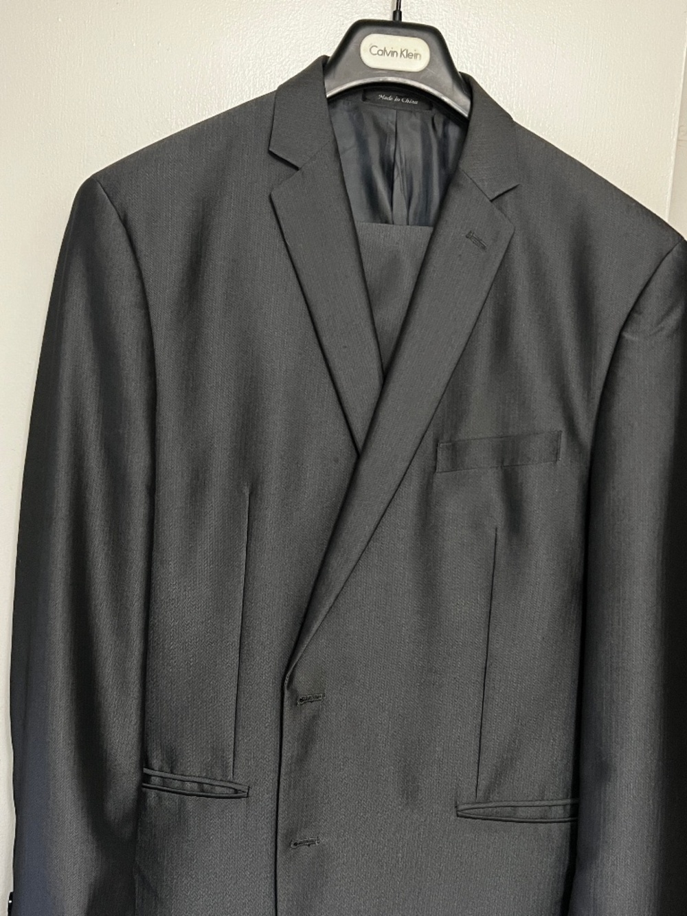 Calvin Klein mens suit